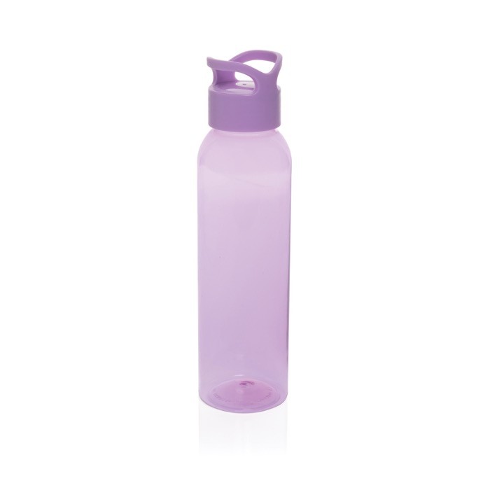 Botella de RPET ideal para el gimnasio con tapón de rosca 650ml color violeta Botella de RPET ideal para el gimnasio con tapón de rosca 650ml color violeta
