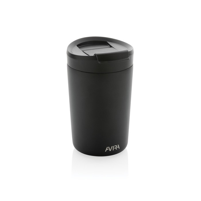 Tazas térmicas personalizadas sostenibles color negro Tazas térmicas personalizadas sostenibles color negro