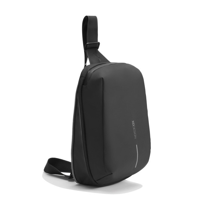 Bandolera cruzada multiusos con diseño antirrobo para tablet 8” color negro séptima vista