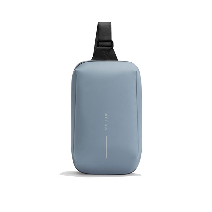 Bandolera cruzada multiusos con diseño antirrobo para tablet 8” color azul