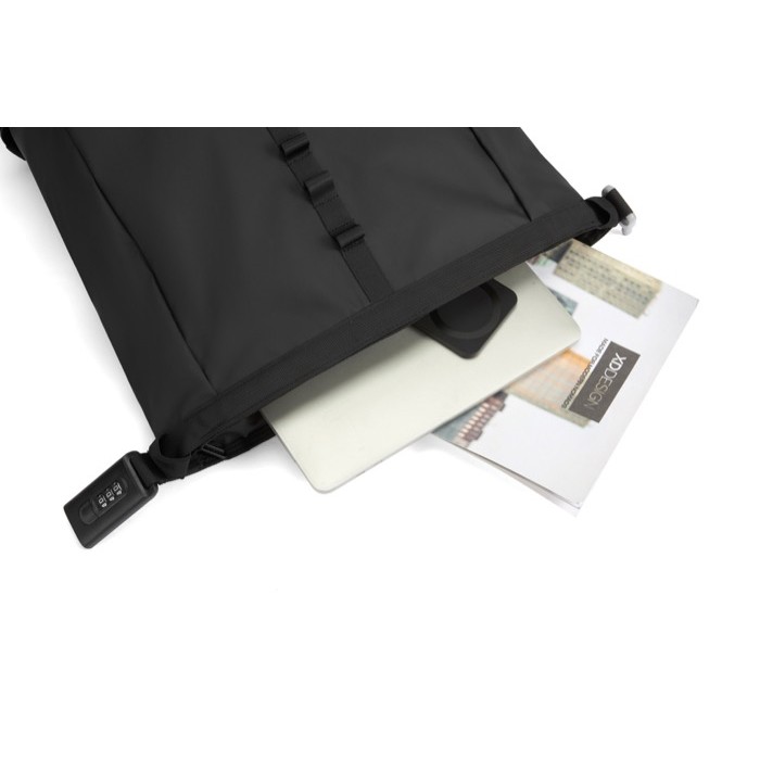 Mochila antirrobo resistente al agua capacidad 26L y PC 16'' color negro Mochila antirrobo resistente al agua capacidad 26L y PC 16'' color negro