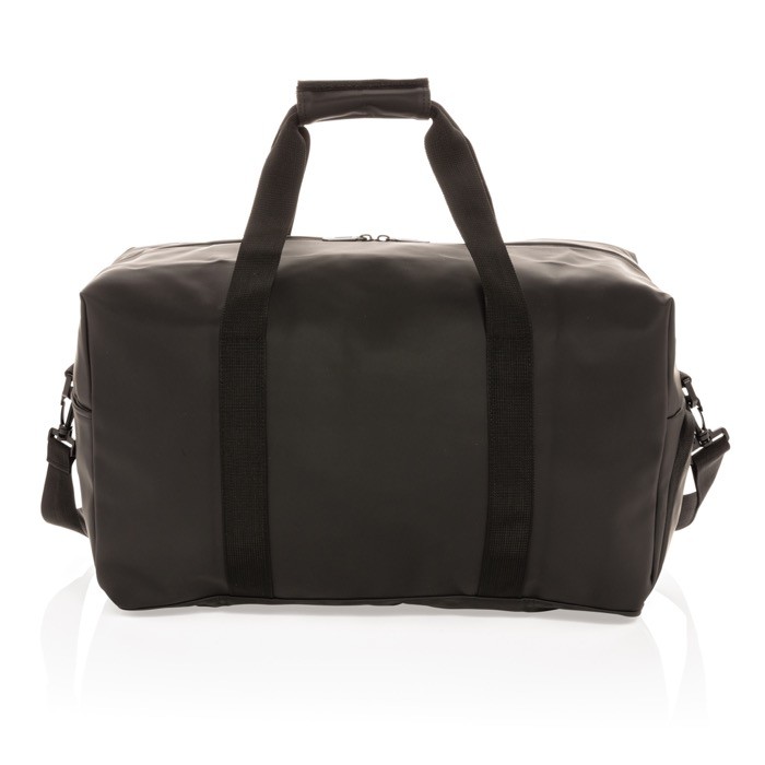Elegante bolsa de viaje para clientes color negro cuarta vista Elegante bolsa de viaje para clientes color negro cuarta vista