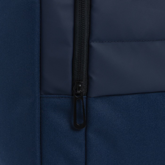 Bolsa de viaje RPET con gran compartimento y correa para trolley color azul marino séptima vista