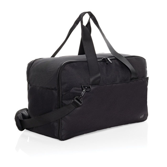 Bolsa de fin de semana con compartimento para PC 15” Swiss Peak color negro Bolsa de fin de semana con compartimento para PC 15” Swiss Peak color negro