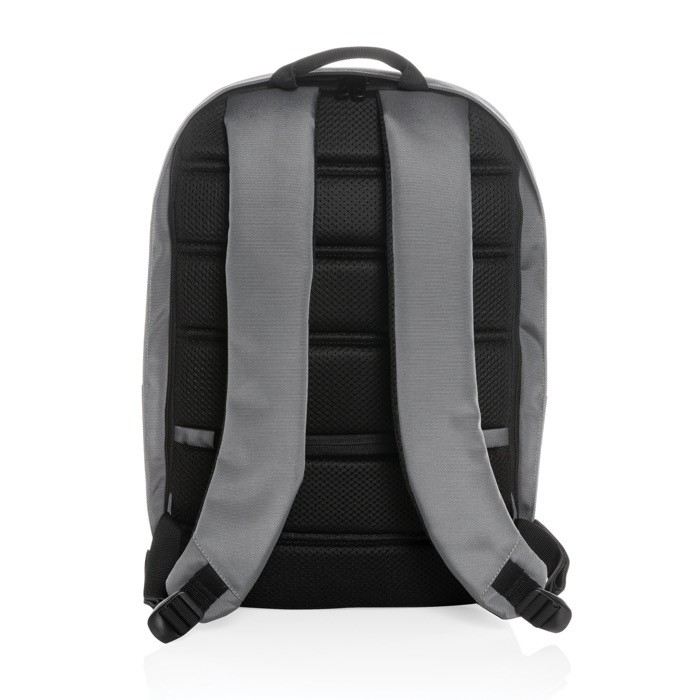 Práctica mochila de alta calidad para clientes color gris oscuro cuarta vista Práctica mochila de alta calidad para clientes color gris oscuro cuarta vista