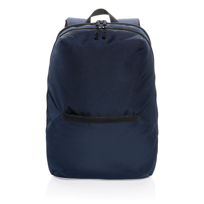 Mochila para llevar el portátil en el día a día color azul marino segunda vista Mochila para llevar el portátil en el día a día color azul marino segunda vista