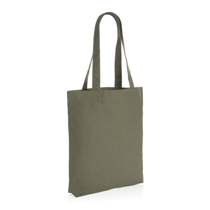 Bolsas de lona sin teñir de 285 gr/m2 color verde oscuro