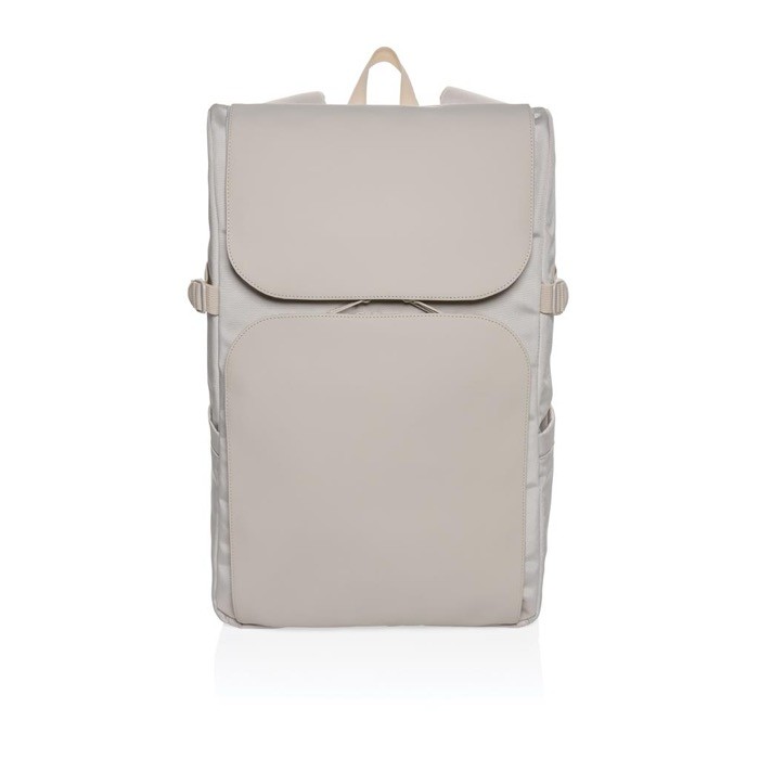 Mochila multiusos para fin de semana con espacio para PC 15,6” color beige segunda vista