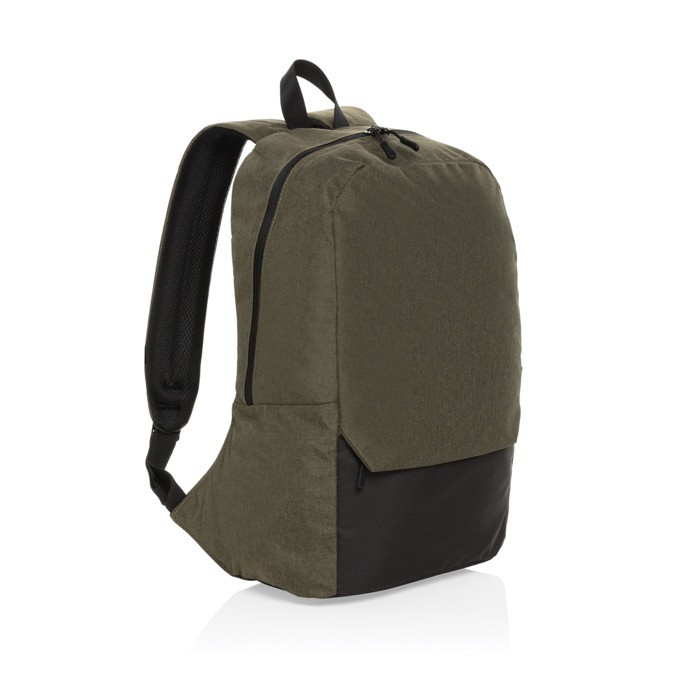 Mochila de viaje de RPET disponible en varios colores 15,6” color verde Mochila de viaje de RPET disponible en varios colores 15,6” color verde