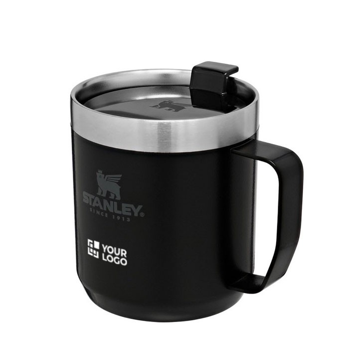 Taza térmica de acero inoxidable y tritán Stanley Classic 350ml vista principal Taza térmica de acero inoxidable y tritán Stanley Classic 350ml vista principal