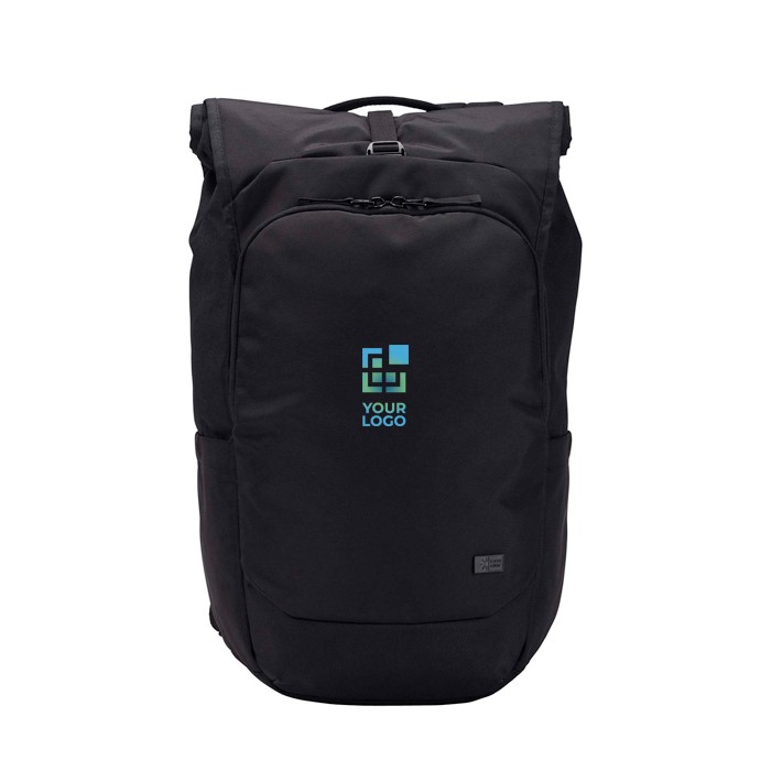 Mochila para portátil de poliéstser expandible con cierre enrollable 17” vista principal