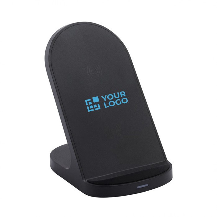 Soporte de carga inalámbrico de plástico reciclado para móviles vista principal