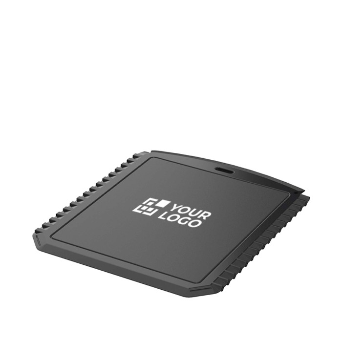 Raspador de hielo con forma rectangular de plástico reciclado vista principal Raspador de hielo con forma rectangular de plástico reciclado vista principal