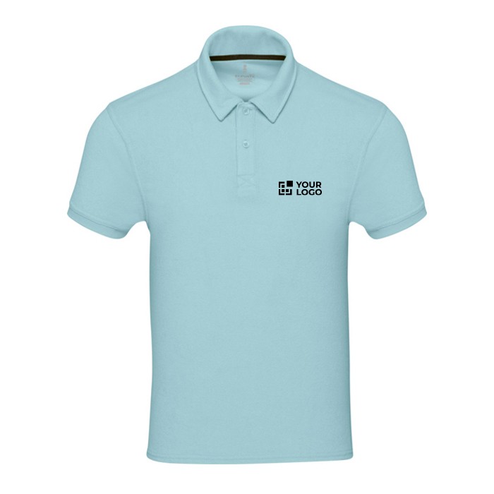Polo unisex de rizo con tacto ultra suave 230 g/m2 Elevate NXT vista principal