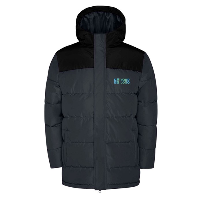 Chaqueta acolchada infantil de poliéster con puños elásticos Roly vista principal Chaqueta acolchada infantil de poliéster con puños elásticos Roly vista principal