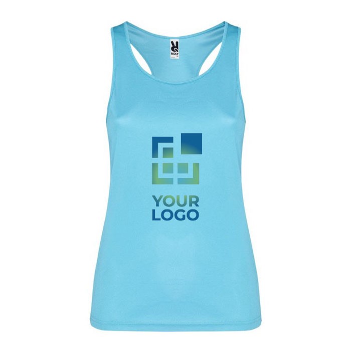 Chaleco deportivo para mujer con tejido técnico 140 g/m2 Roly vista principal