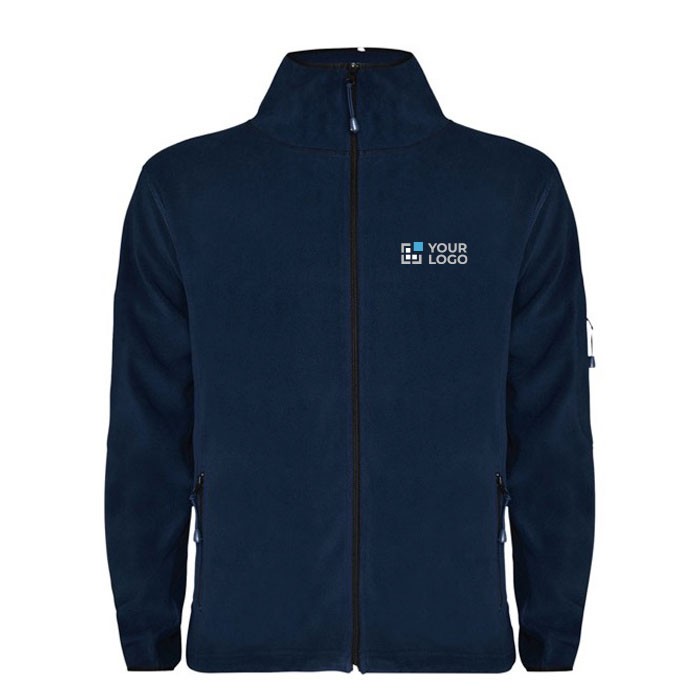 Sudadera polar de poliéster con cremallera completa 300 g/m2 Roly vista principal