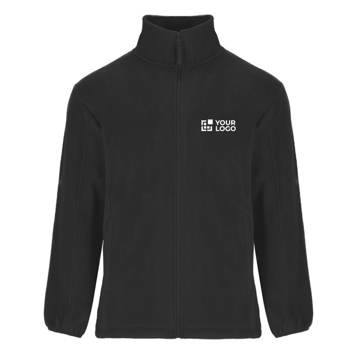 Chaqueta polar de poliéster con cuello alto para hombre 300 g/m2 Roly vista principal