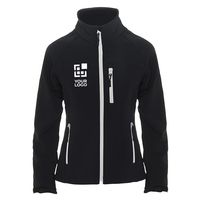 Chaqueta softshell para mujer de poliéster y elastano 300 g/m2 Roly vista principal
