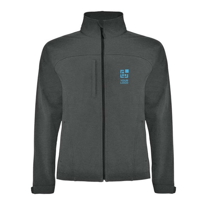 Chaqueta softshell de poliéster de 3 capas unisex 300 g/m2 Roly vista principal