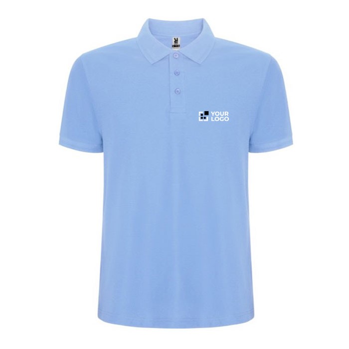 Polo de algodón y poliéster en piqué para hombre 190 g/m2 Roly vista principal Polo de algodón y poliéster en piqué para hombre 190 g/m2 Roly vista principal