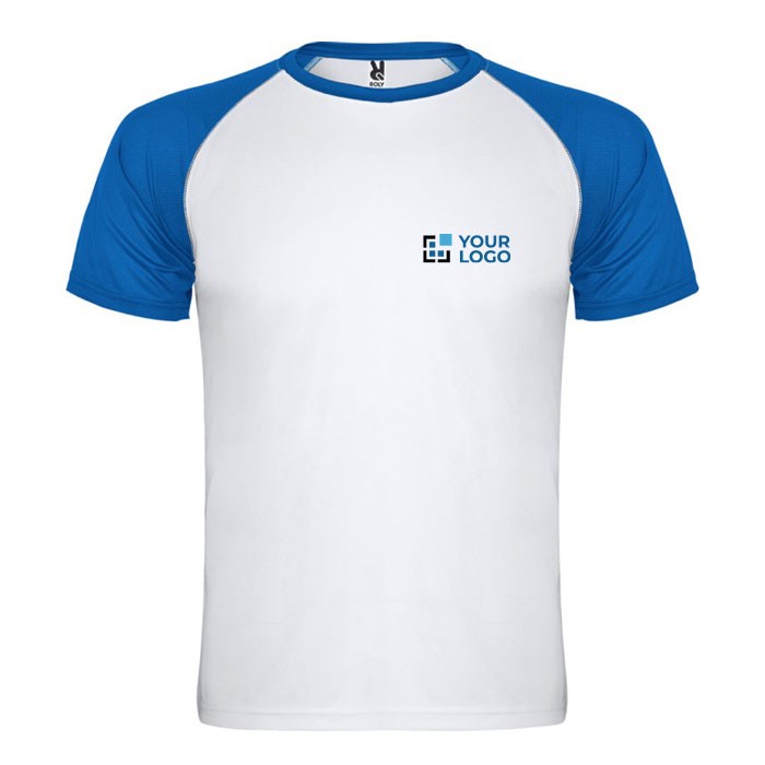 Camiseta de deportes de manga corta unisex de poliéster 140 g/m2 Roly vista principal Camiseta de deportes de manga corta unisex de poliéster 140 g/m2 Roly vista principal