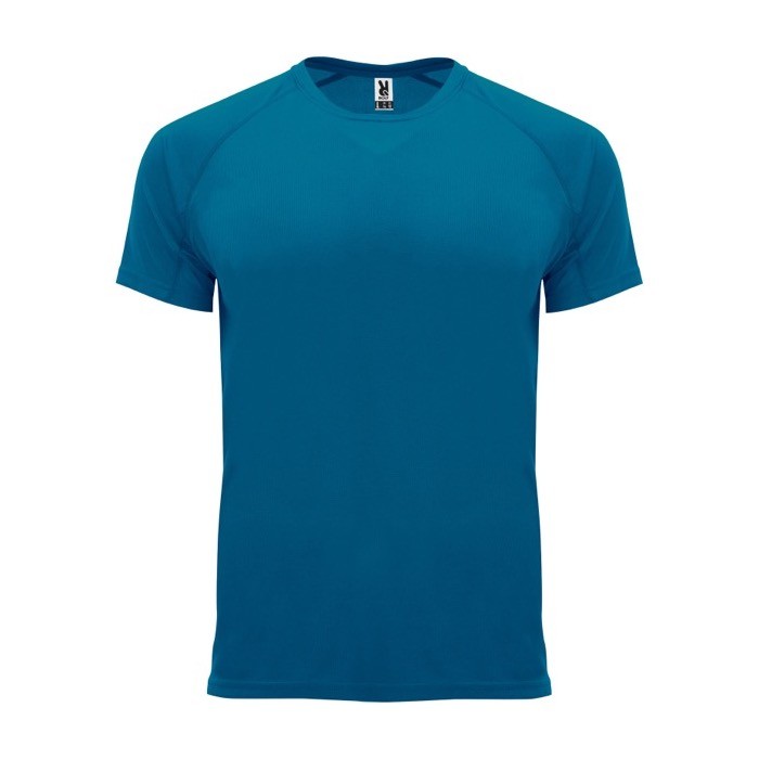 Camiseta técnica de poliéster 100% para hombre 135 g/m2 Roly color azul oscuro
