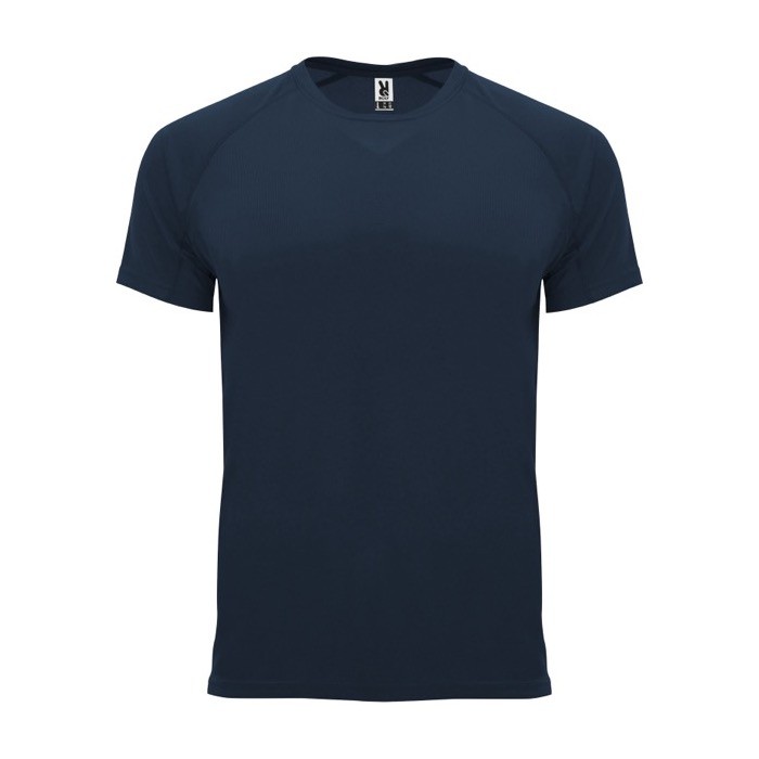 Camiseta técnica de poliéster 100% para hombre 135 g/m2 Roly color azul marino
