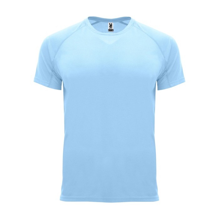 Camiseta técnica de poliéster 100% para hombre 135 g/m2 Roly color azul claro