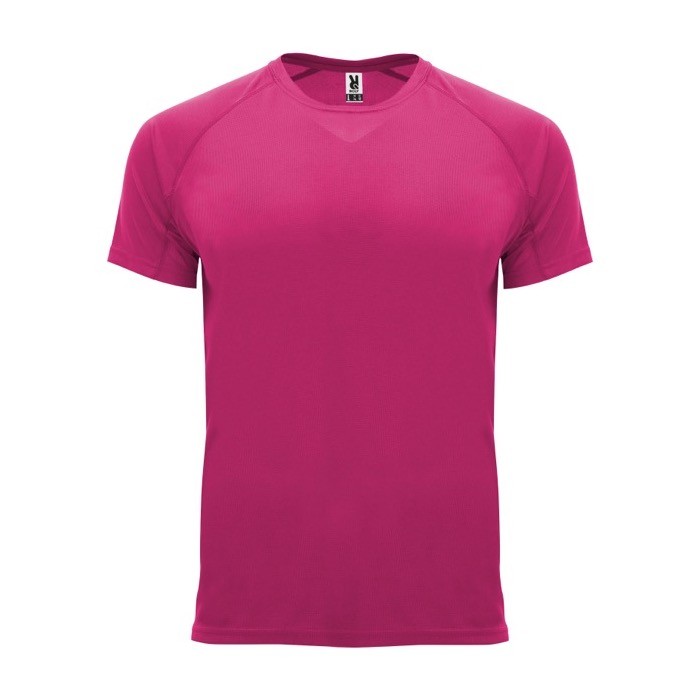 Camiseta técnica de poliéster 100% para hombre 135 g/m2 Roly color fucsia