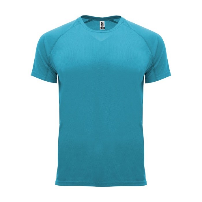 Camiseta técnica de poliéster 100% para hombre 135 g/m2 Roly color turquesa