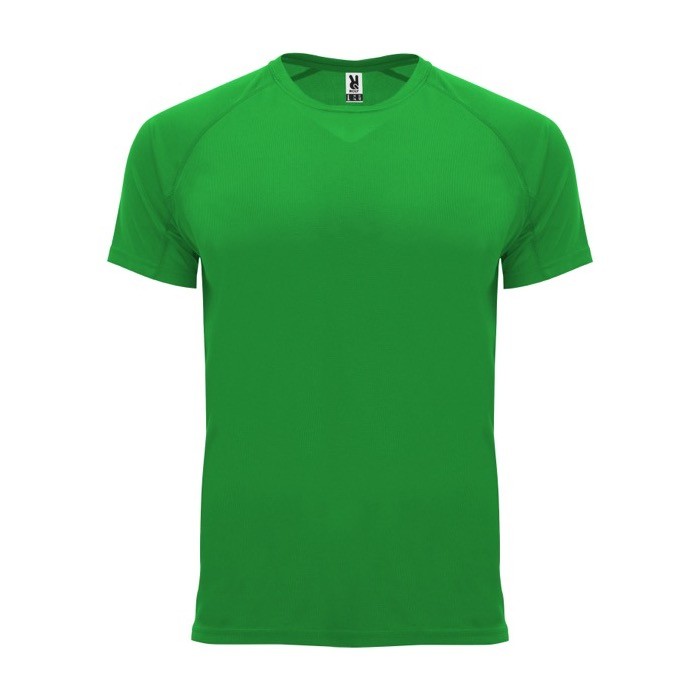 Camiseta técnica de poliéster 100% para hombre 135 g/m2 Roly color verde manzana