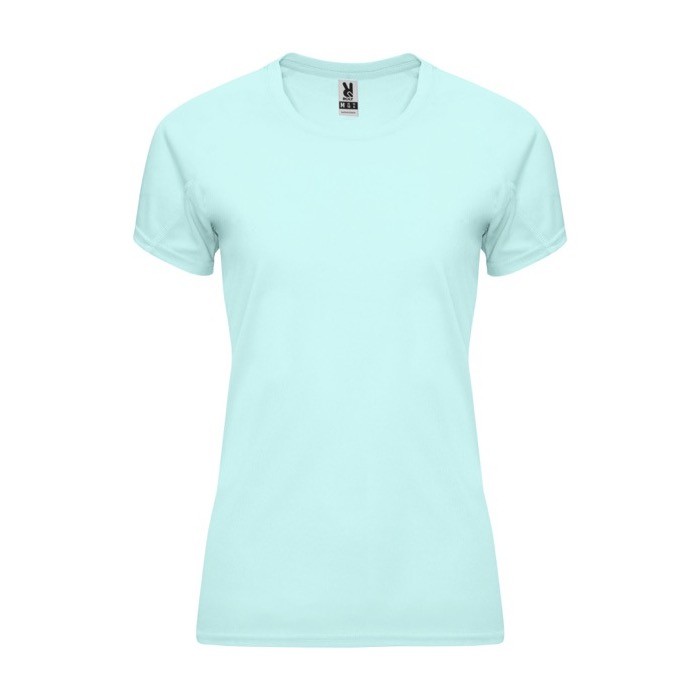 Camiseta técnica de poliéster 100% para mujer 135 g/m2 Roly color verde menta