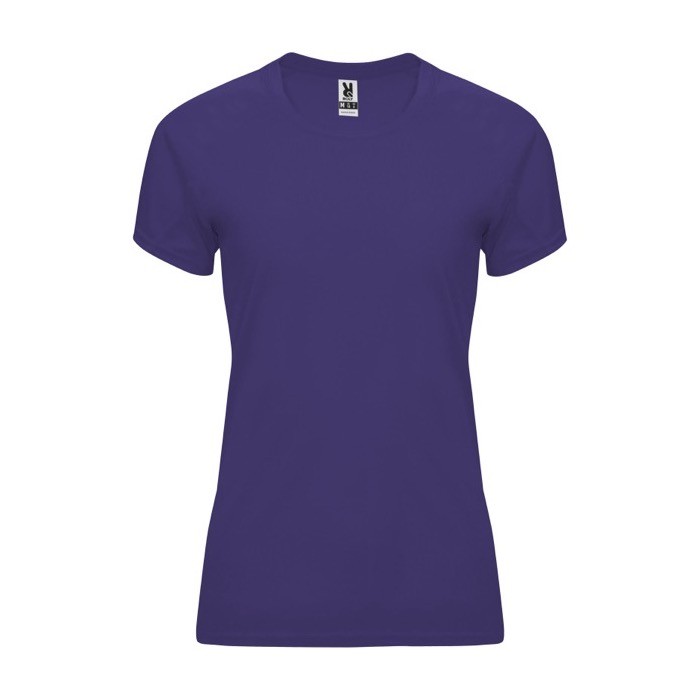 Camiseta técnica de poliéster 100% para mujer 135 g/m2 Roly color violeta