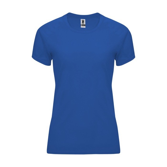 Camiseta técnica de poliéster 100% para mujer 135 g/m2 Roly color azul real