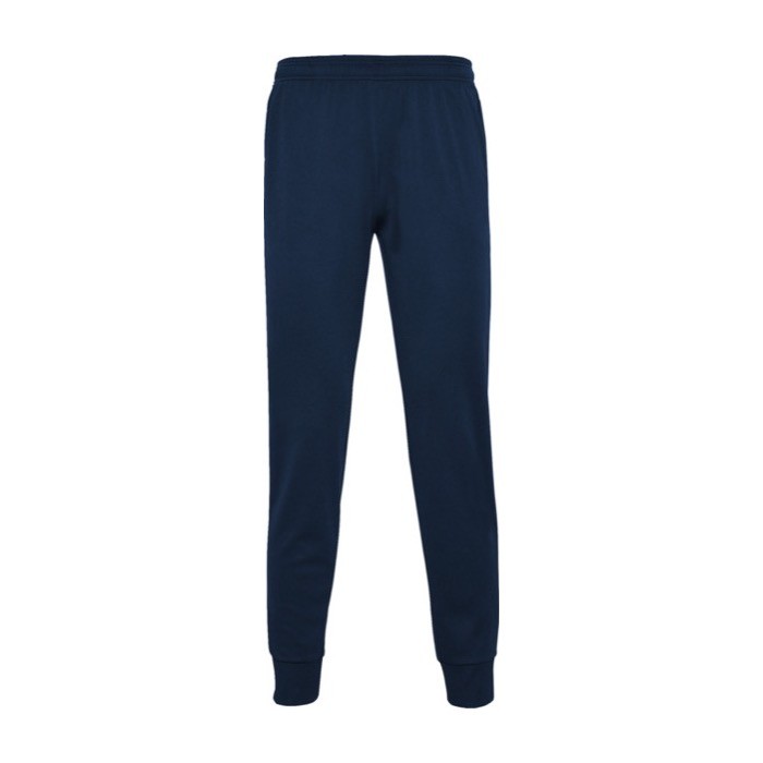 Pantalón deportivo de poliéster unisex con cintura elástica 220 g/m2 Roly color azul marino Pantalón deportivo de poliéster unisex con cintura elástica 220 g/m2 Roly color azul marino