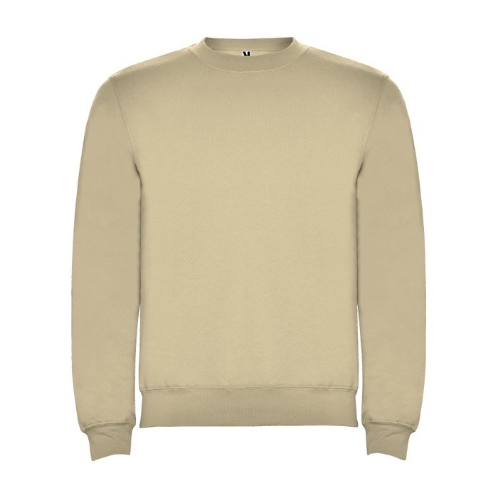 Jersey unisex de algodón y poliéster en punto 280 g/m2 Roly color arena