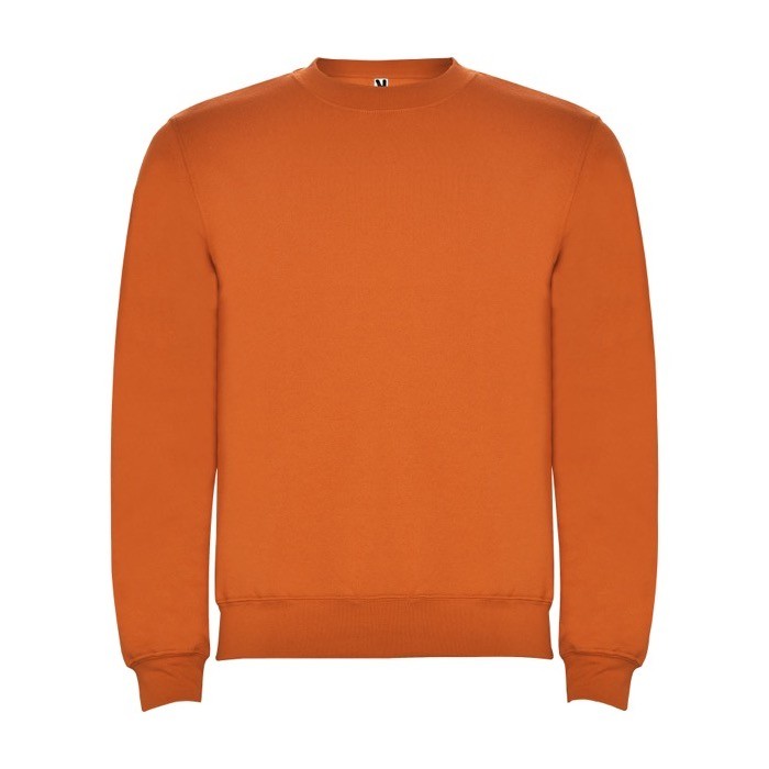 Jersey unisex de algodón y poliéster en punto 280 g/m2 Roly color naranja