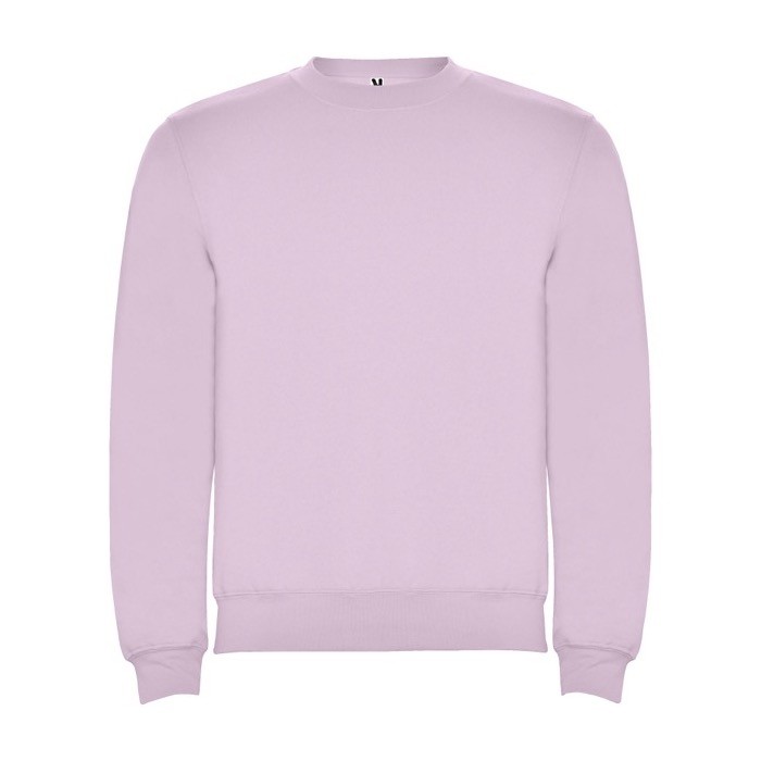 Jersey unisex de algodón y poliéster en punto 280 g/m2 Roly color rosa claro