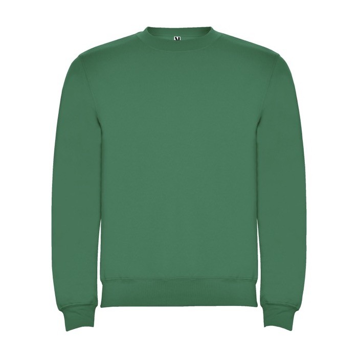 Jersey unisex de algodón y poliéster en punto 280 g/m2 Roly color verde