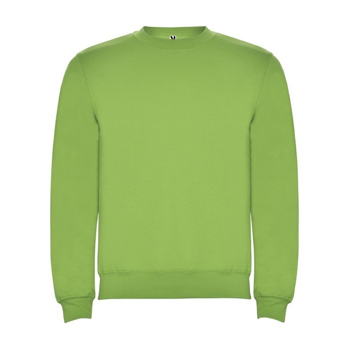 Jersey unisex de algodón y poliéster en punto 280 g/m2 Roly color verde lima