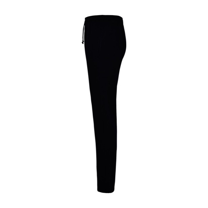 Pantalón de algodón y poliéster regular fit unisex 280 g/m2 Roly color negro vista lateral Pantalón de algodón y poliéster regular fit unisex 280 g/m2 Roly color negro vista lateral