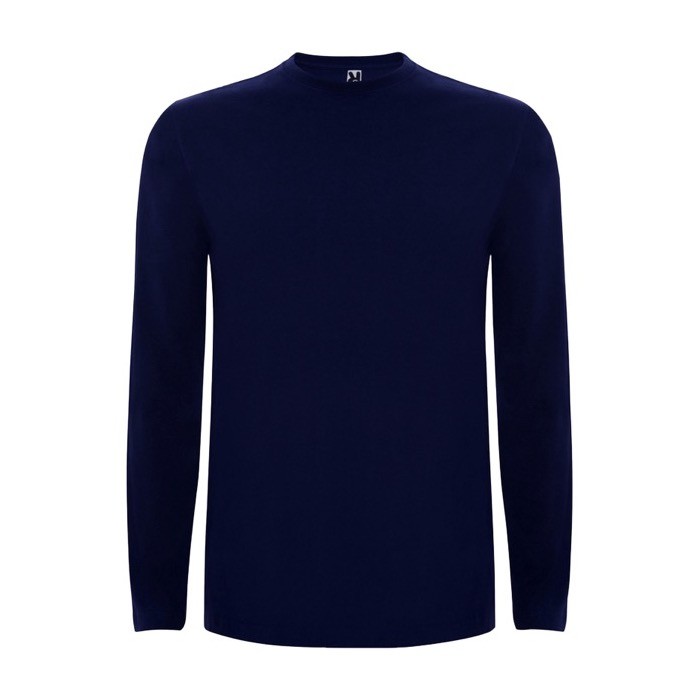 Camiseta de 100% algodón en punto para hombre 160 g/m2 Roly color azul marino Camiseta de 100% algodón en punto para hombre 160 g/m2 Roly color azul marino