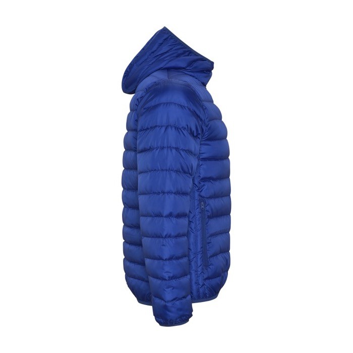 Chaqueta acolchada de poliéster para hombre 290 g/m2 Roly color azul eléctrico segunda vista lateral Chaqueta acolchada de poliéster para hombre 290 g/m2 Roly color azul eléctrico segunda vista lateral