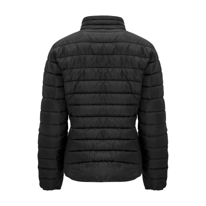 Chaqueta acolchada para mujer de 100% poliéster 290 g/m2 Roly color negro segunda vista trasera