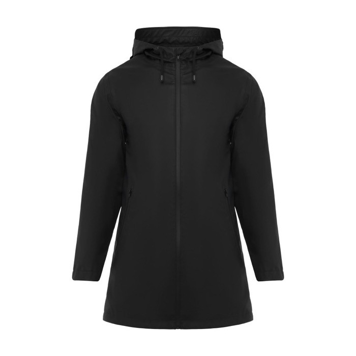 Chubasquero impermeable de poliéster para mujer 210 g/m2 Roly color negro