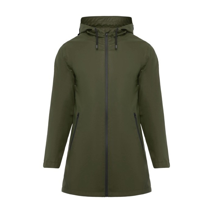 Chubasquero impermeable de poliéster para mujer 210 g/m2 Roly color verde militar