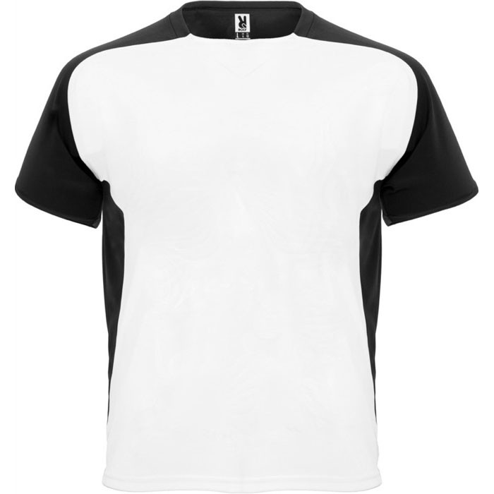 Camiseta deportiva unisex en manga corta de poliéster 140 g/m2 Roly