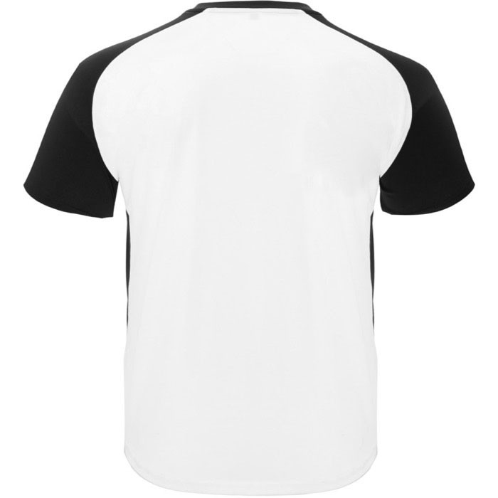 Camiseta deportiva unisex en manga corta de poliéster 140 g/m2 Roly segunda vista trasera