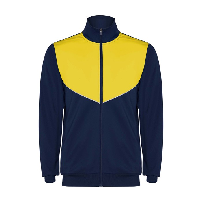 Chándal unisex de poliéster bicolor con colores a juego 225 g/m2 Roly color amarillo Chándal unisex de poliéster bicolor con colores a juego 225 g/m2 Roly color amarillo